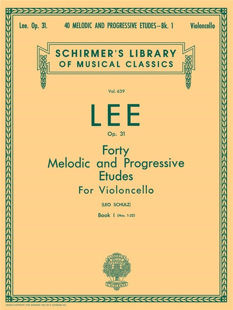 40 Melodic and Progressive Etudes, Op. 31